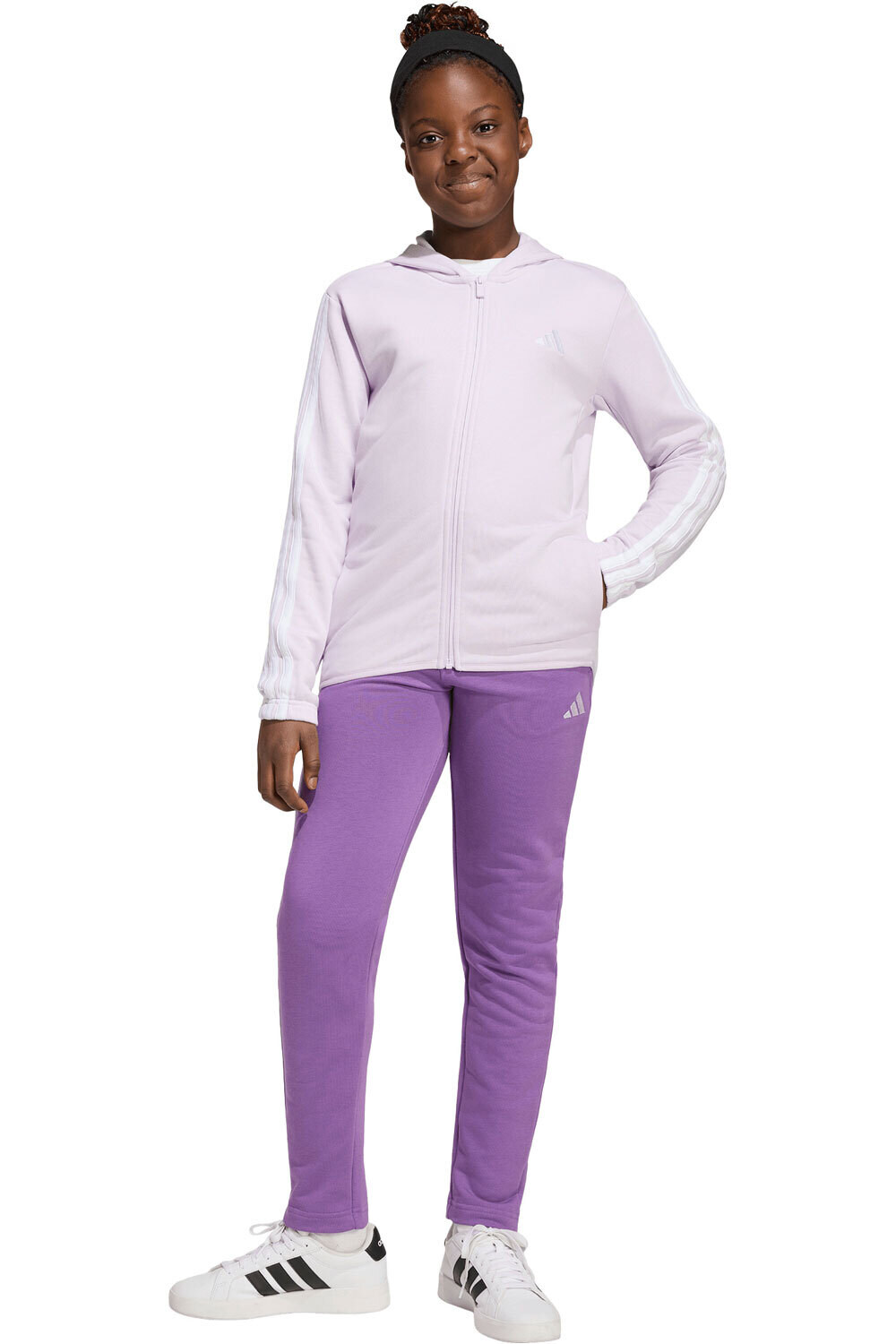 adidas chándal niño ESSENTIALS vista frontal