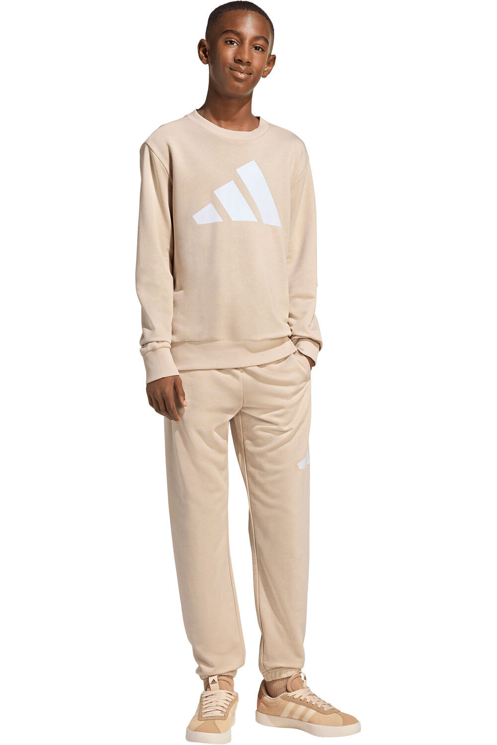 adidas chándal niño ESSENTIALS vista frontal