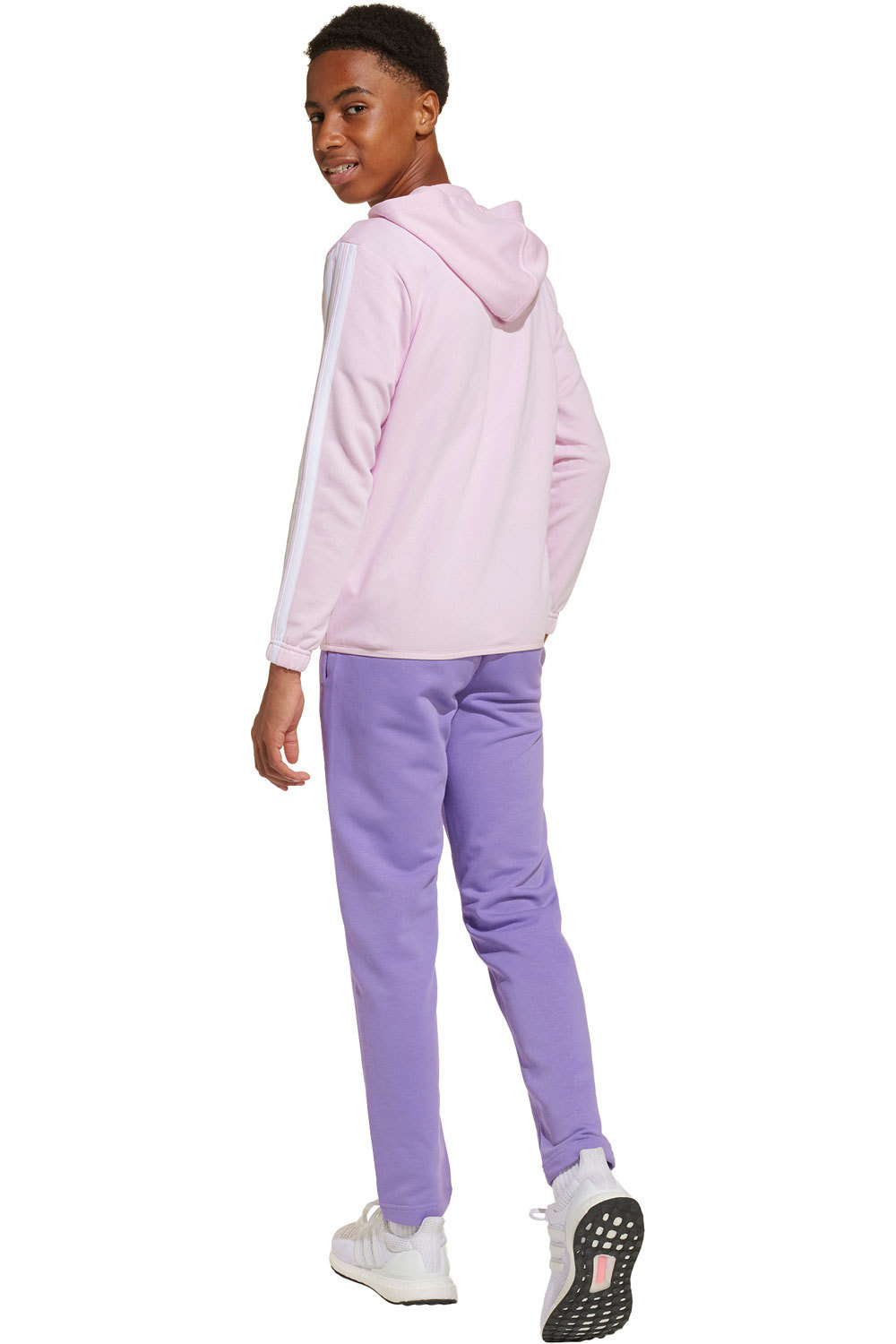 adidas chándal niño J 3S FT TS 220 vista trasera