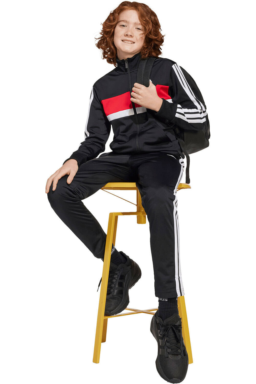 adidas chándal niño J 3S TIBERIO TS vista detalle