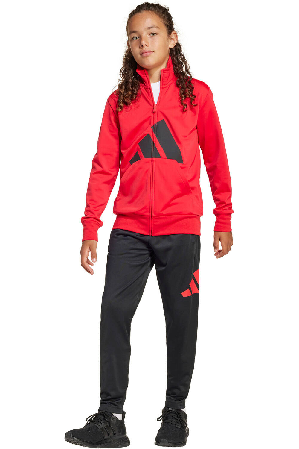 adidas chándal niño J BL TR TS 205 vista frontal