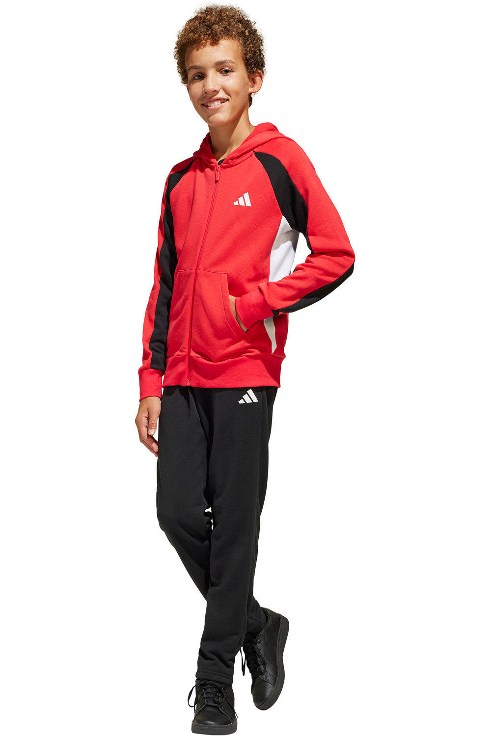 adidas chándal niño J  CB  FT TS vista frontal