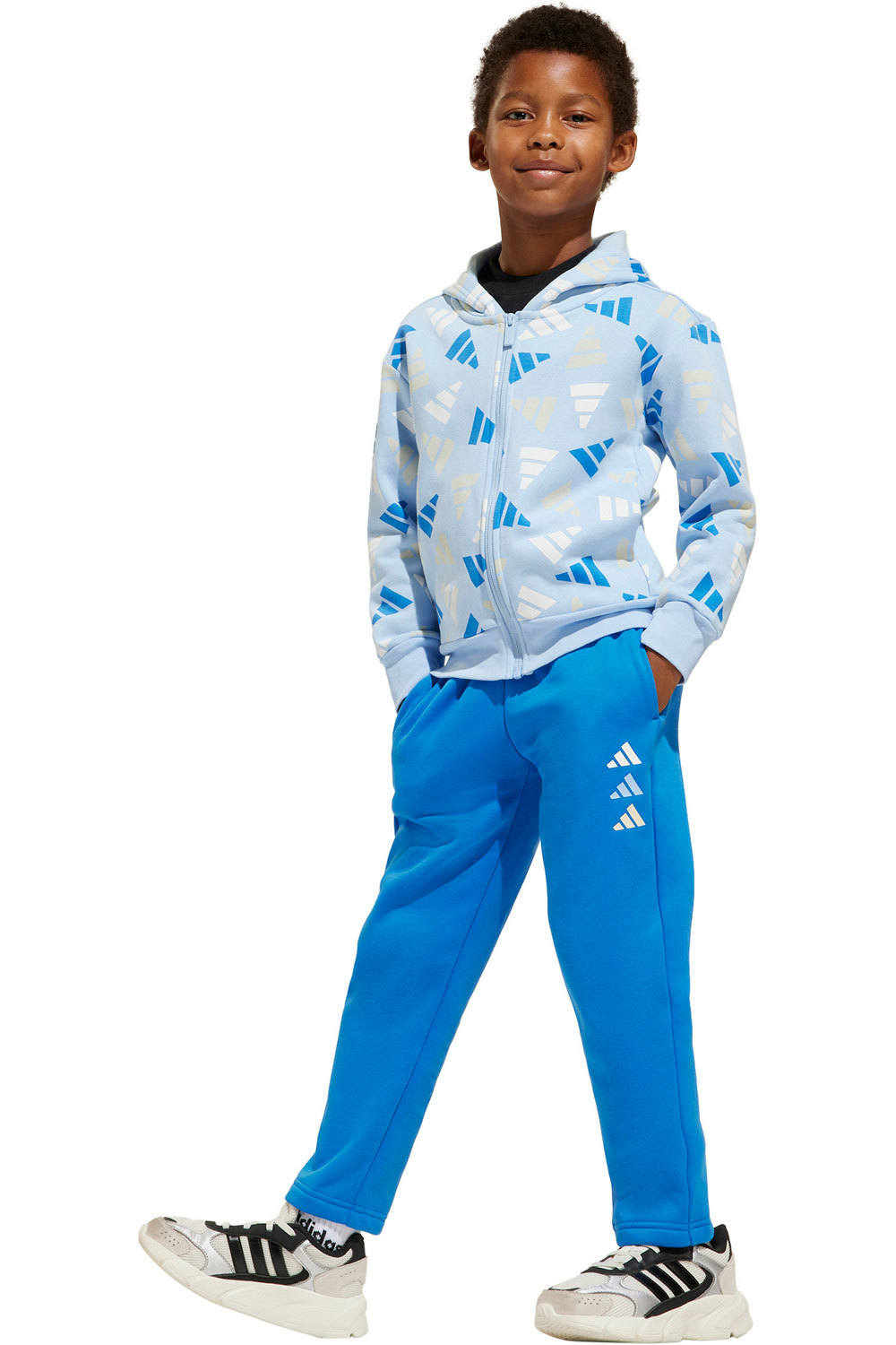 adidas chándal niño Seasonal Essentials Logo Celebration vista frontal