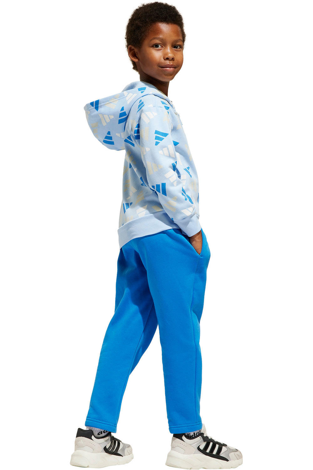 adidas chándal niño Seasonal Essentials Logo Celebration vista trasera