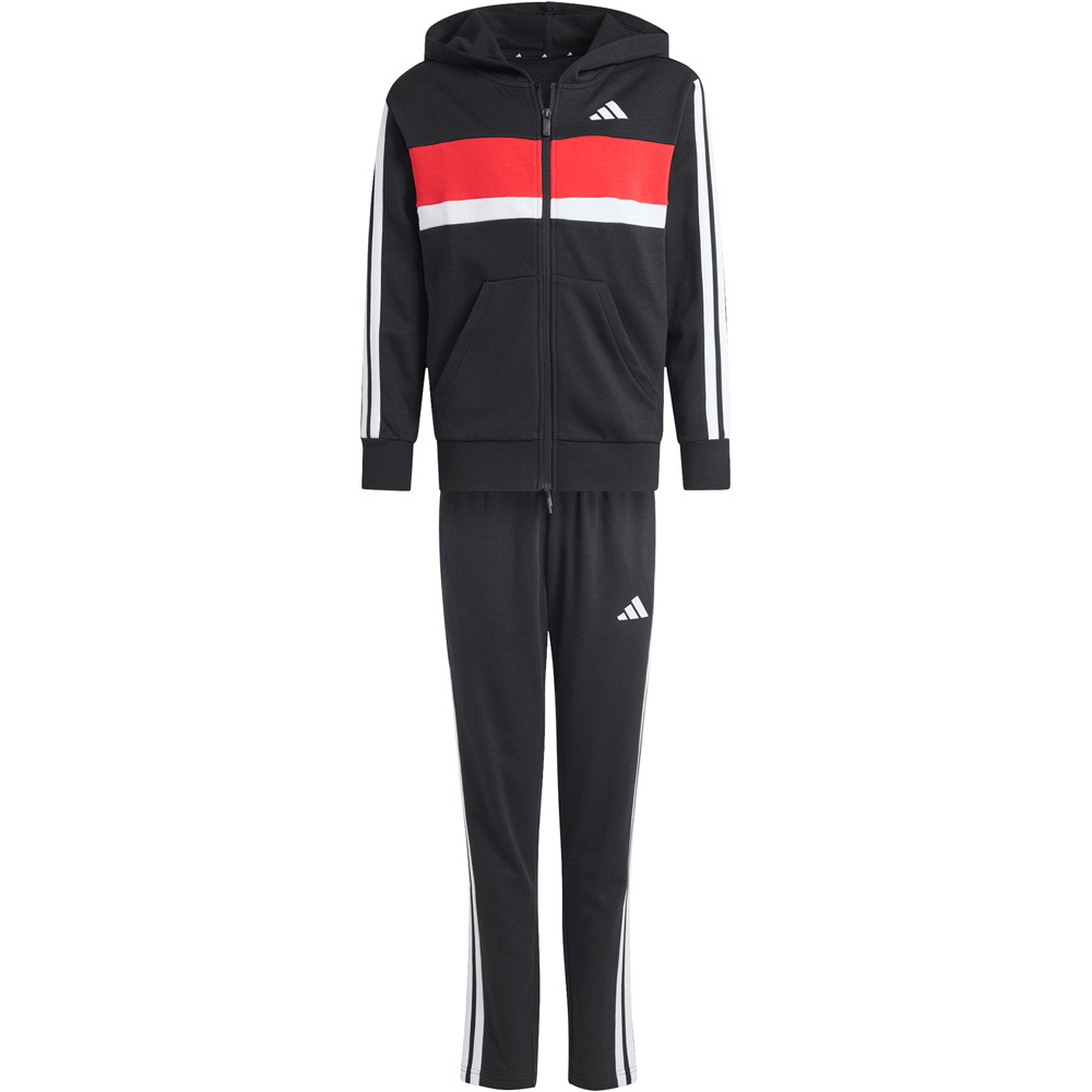 adidas chándal niño SEASONAL ESSENTIALS TIBERIO 3 STRIPES 05