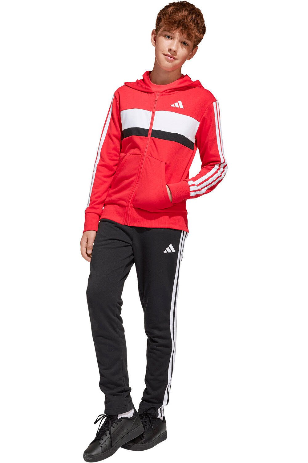 adidas chándal niño SEASONAL ESSENTIALS TIBERIO vista frontal