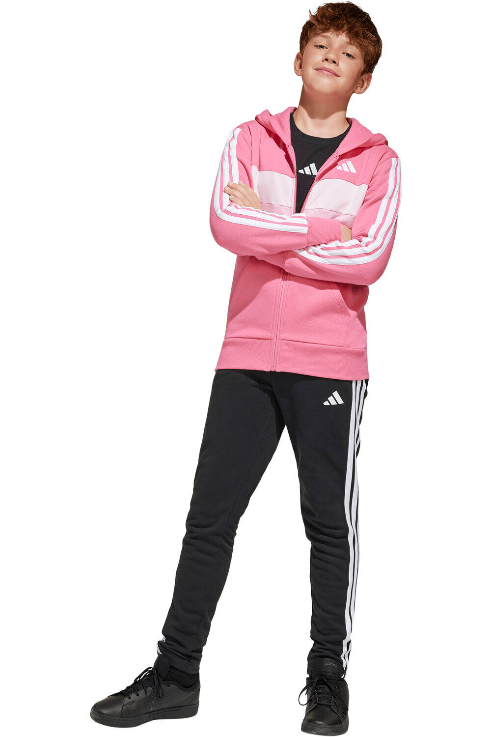 adidas chándal niño SEASONAL ESSENTIALS TIBERIO vista frontal