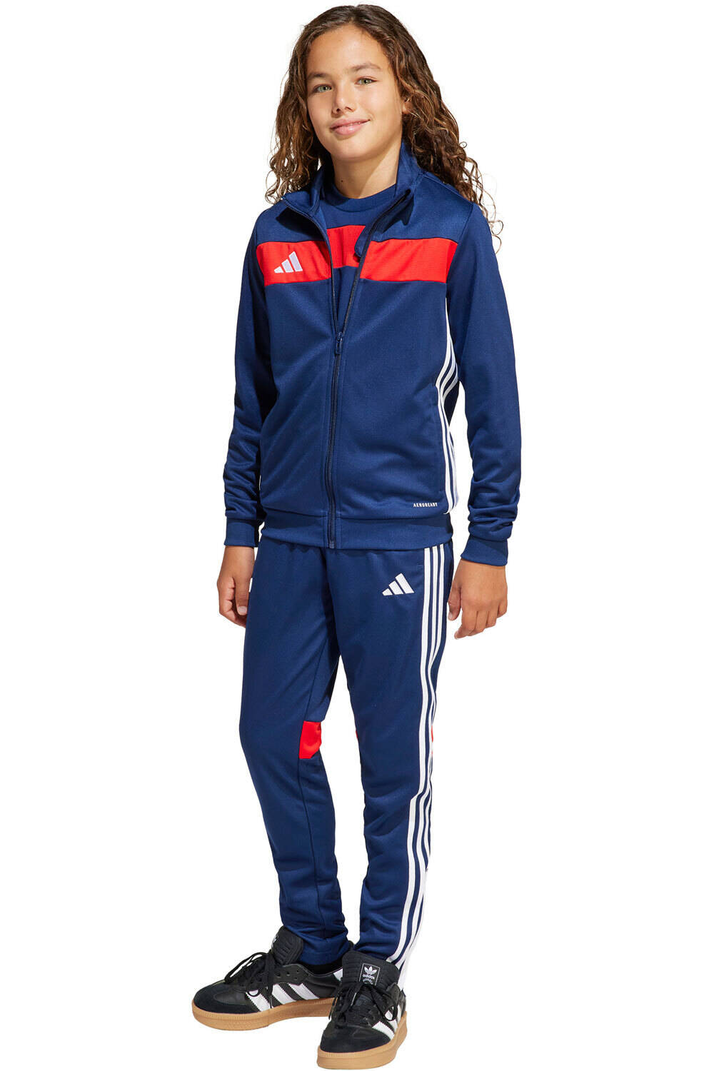 adidas chándal niño TIRO ES TS Y vista frontal