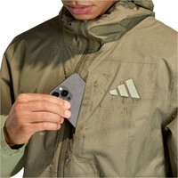 adidas chaqueta impermeable hombre MT 2.5L RAIN J vista detalle