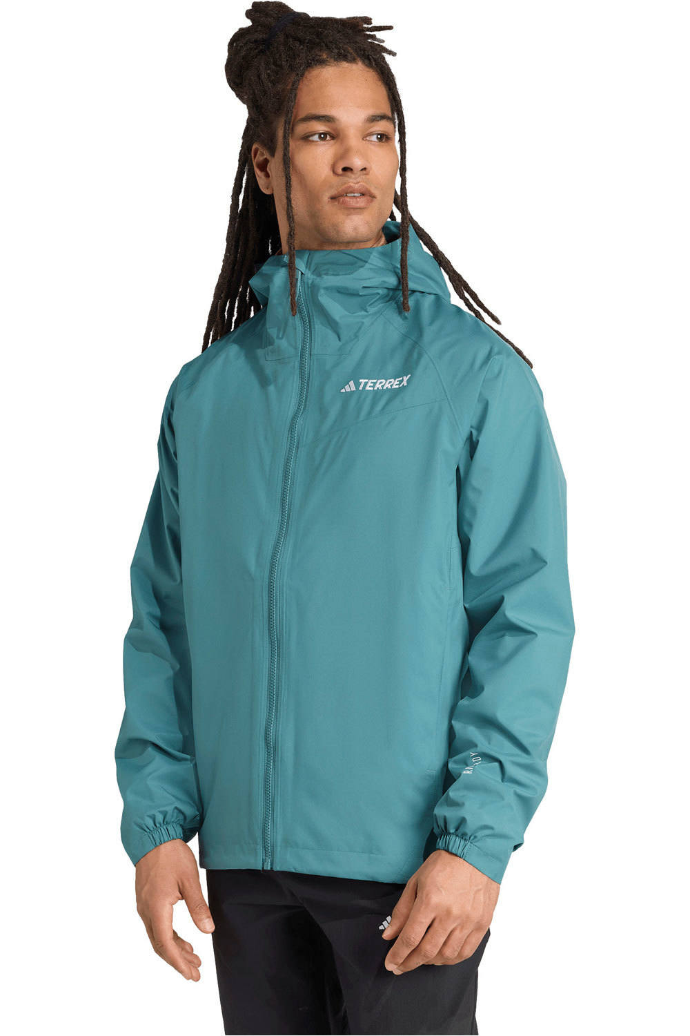 adidas chaqueta impermeable hombre MULTI 2L RAIN J vista frontal