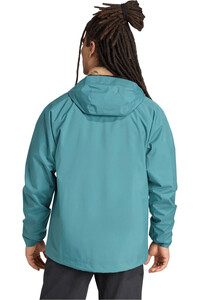 adidas chaqueta impermeable hombre MULTI 2L RAIN J vista trasera