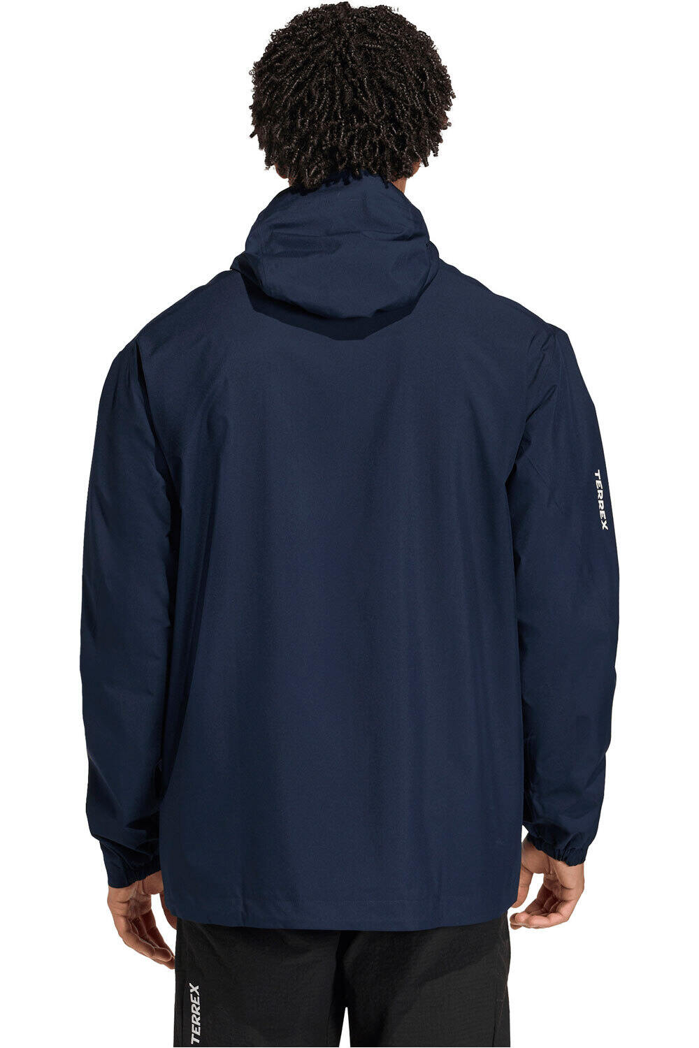 adidas chaqueta impermeable hombre TERREX MULTI 2 LAYER CLIMAPROOF vista trasera