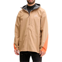 adidas chaqueta impermeable hombre TERREX MULTI 2.5 LAYER CLIMAPROOF vista frontal
