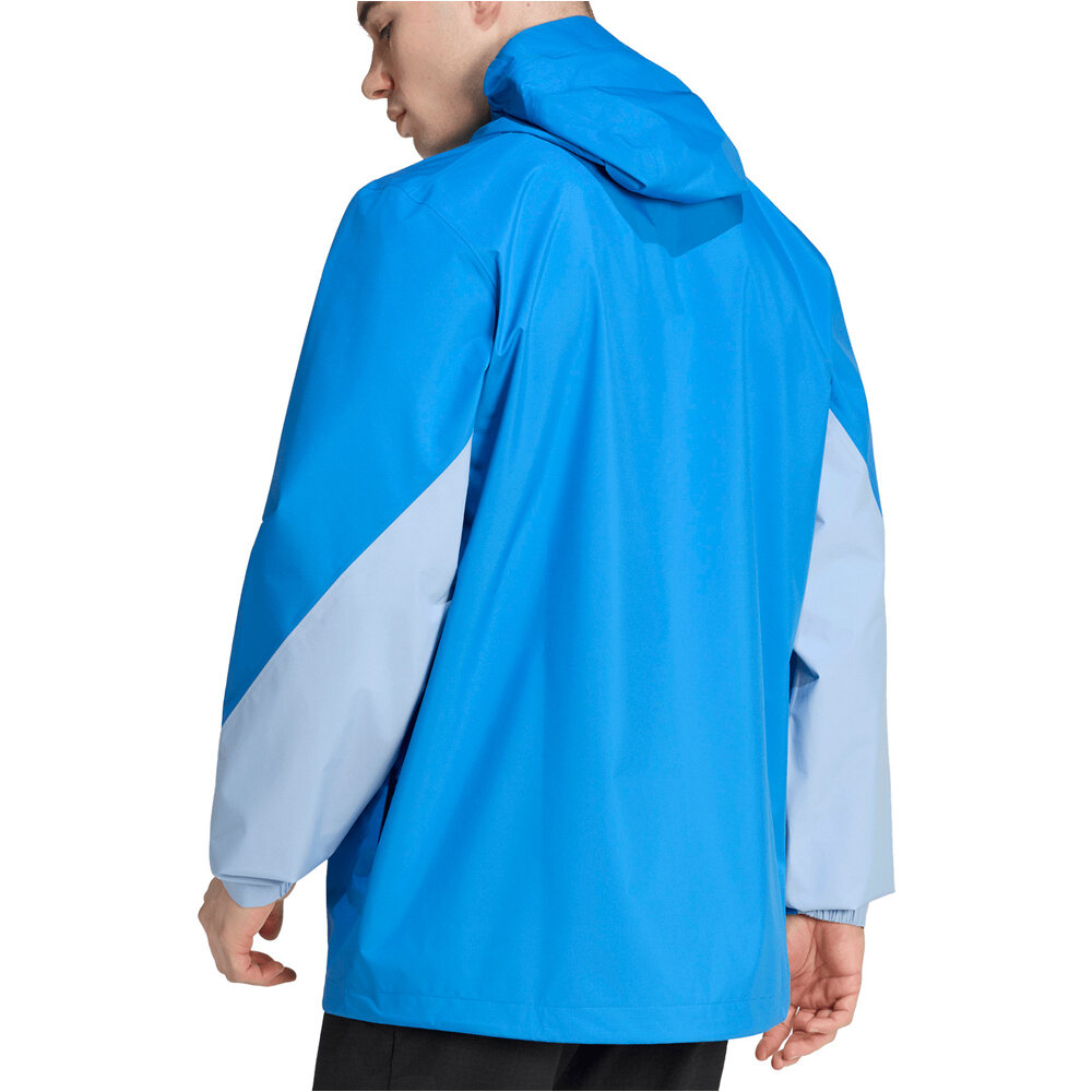 adidas chaqueta impermeable hombre TERREX MULTI 2.5 LAYER CLIMAPROOF vista trasera