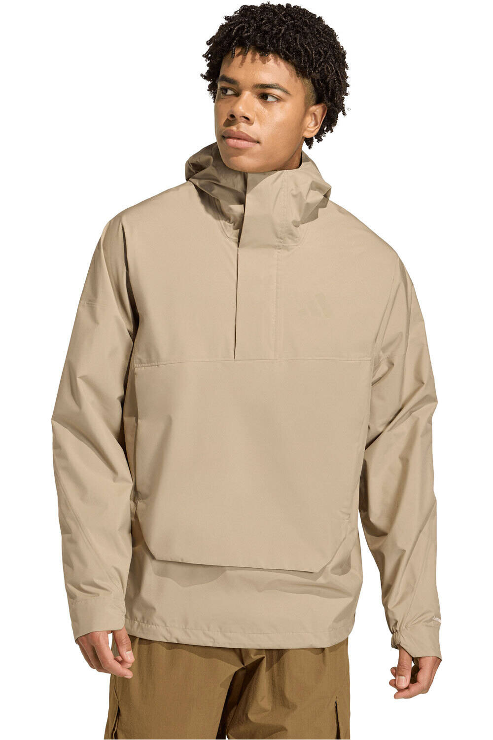 adidas chaqueta impermeable hombre TERREX XPLORIC 2.5 LAYER CLIMAPROOF vista frontal