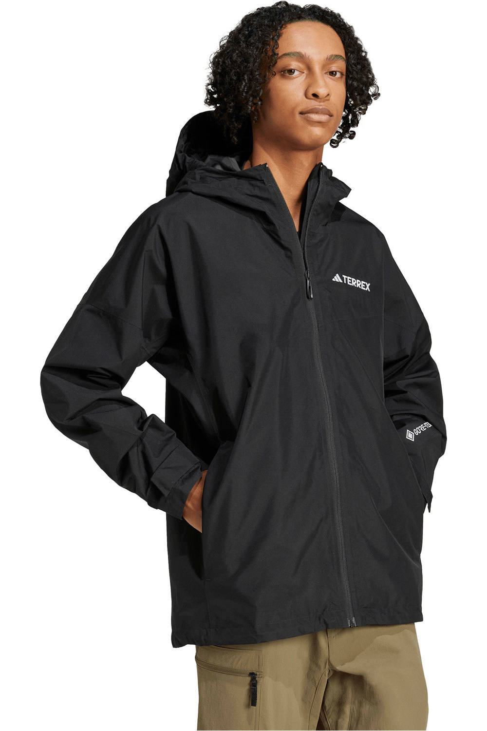 adidas chaqueta impermeable hombre XPR 2L GORE JKT vista detalle