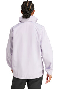 adidas chaqueta impermeable mujer impermeable Multi Essentials 2L vista trasera