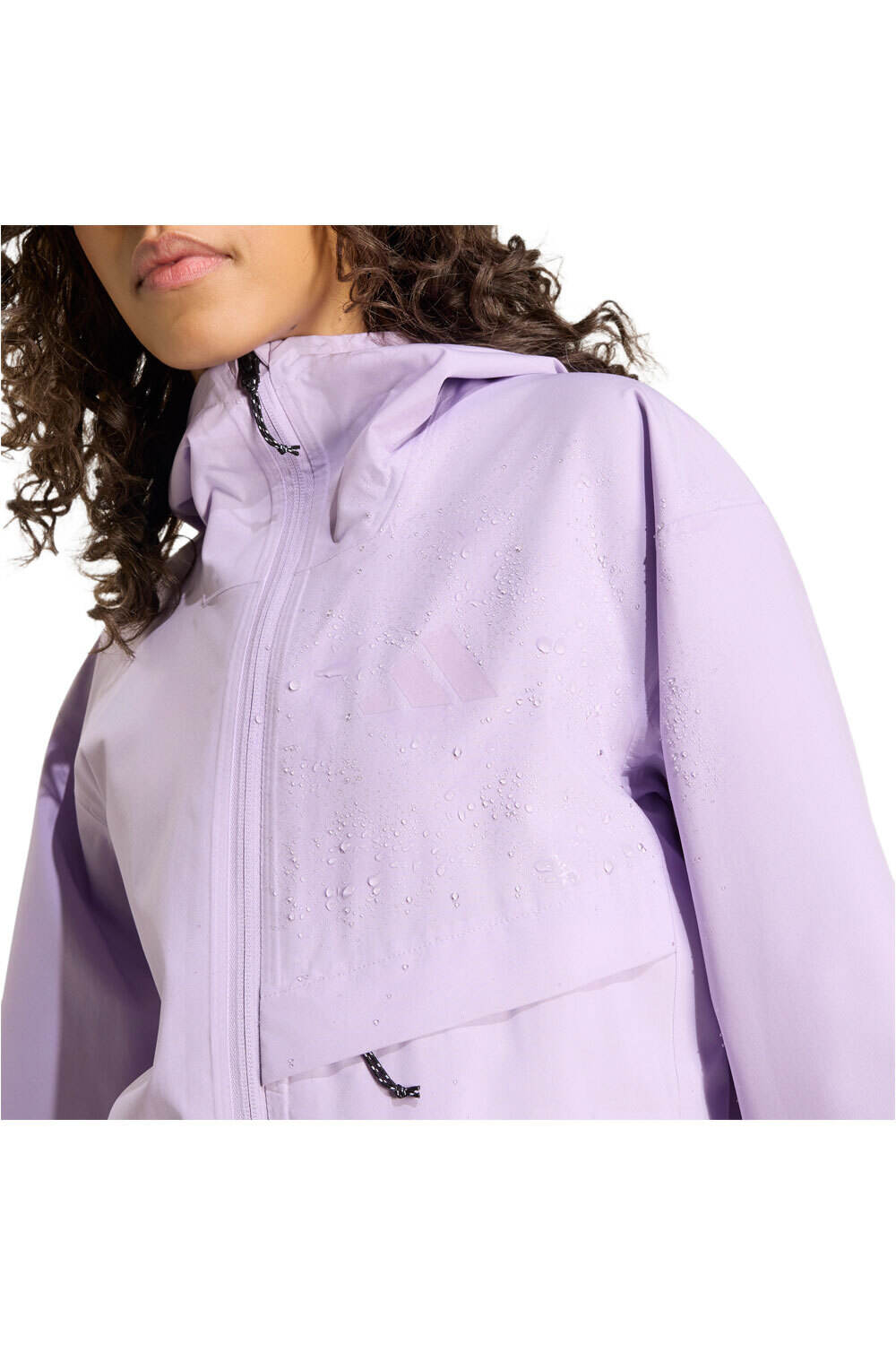 adidas chaqueta impermeable mujer TERREX MULTI 2 LAYER CLIMAPROOF vista detalle