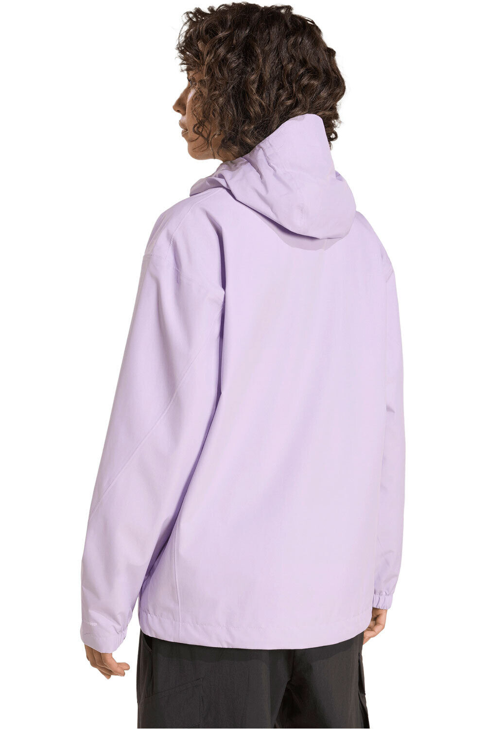 adidas chaqueta impermeable mujer TERREX MULTI 2 LAYER CLIMAPROOF vista trasera