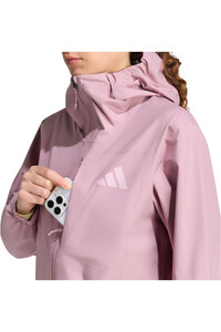 adidas chaqueta impermeable mujer TERREX MULTI 2.5 LAYER CLIMAPROOF vista detalle