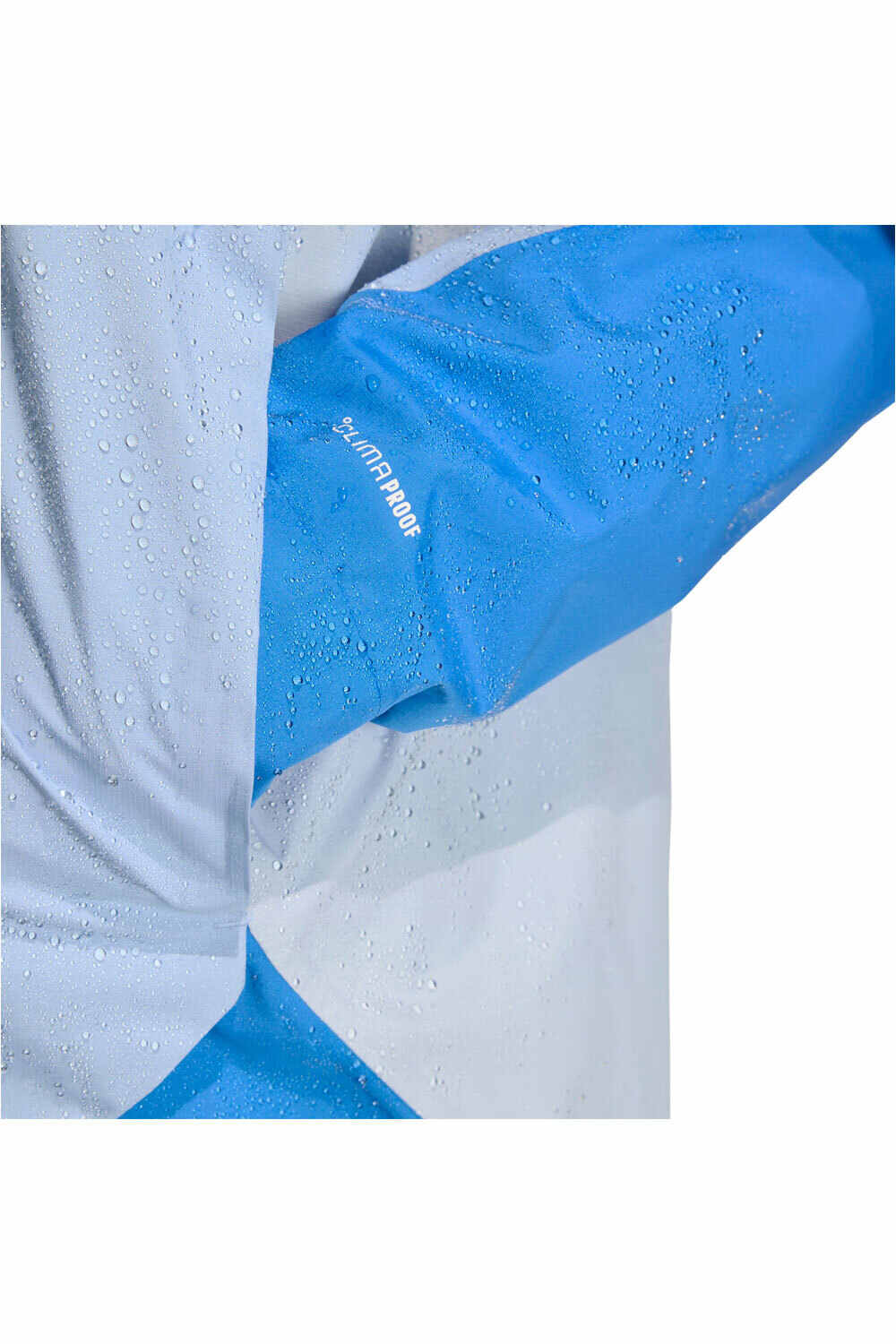 adidas chaqueta impermeable mujer TERREX XPLORIC 2.5 LAYER CLIMAPROOF vista detalle