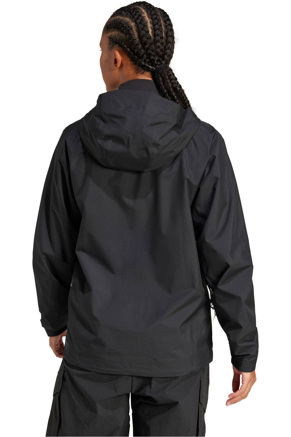 adidas chaqueta impermeable mujer W MT 2L RAIN JK vista trasera
