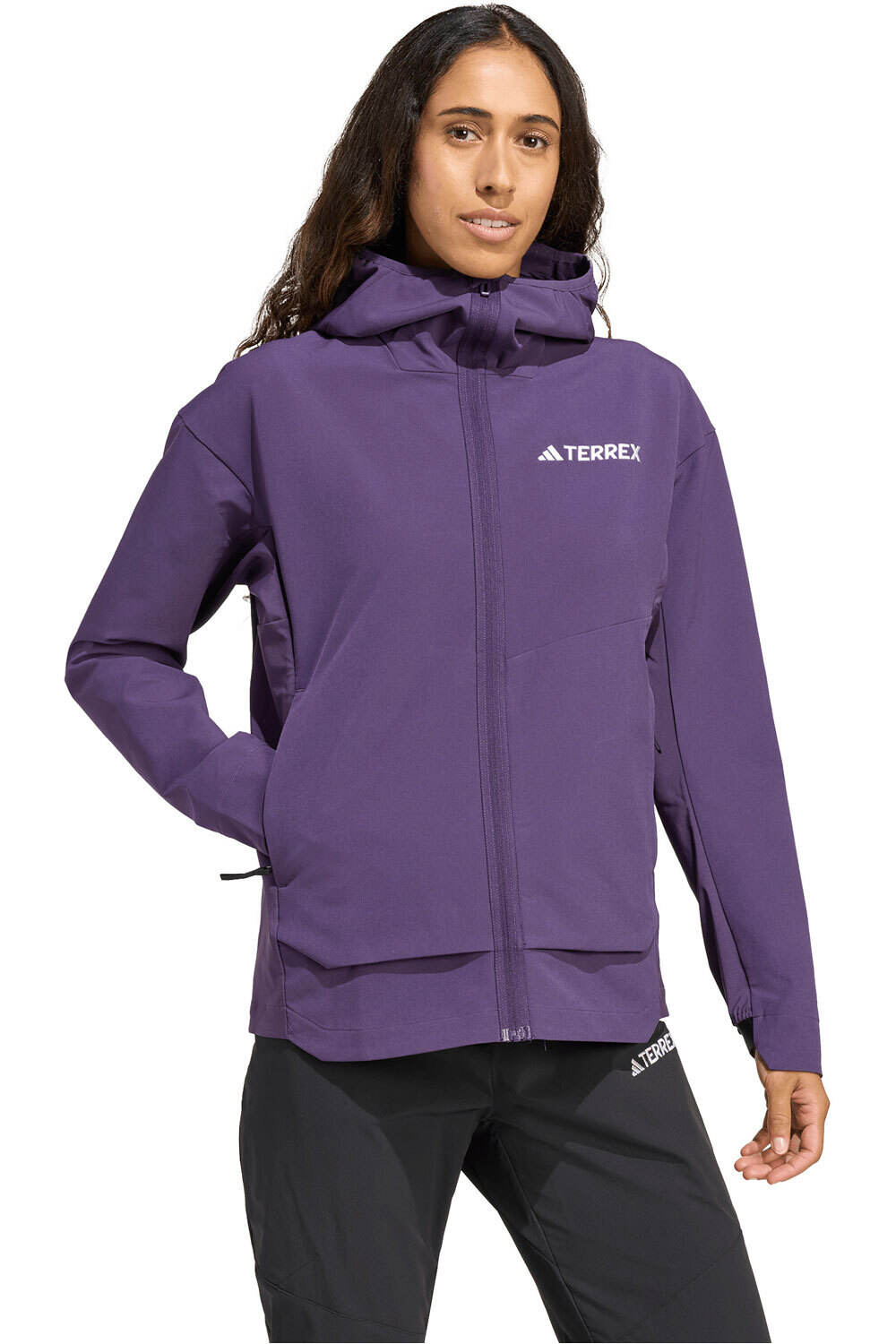 adidas chaqueta impermeable mujer W MT SOSH JA vista detalle