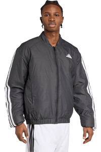 adidas chaqueta outdoor hombre BMBER ESSENTIALS CLIMAWARM 3 STRIPES vista detalle