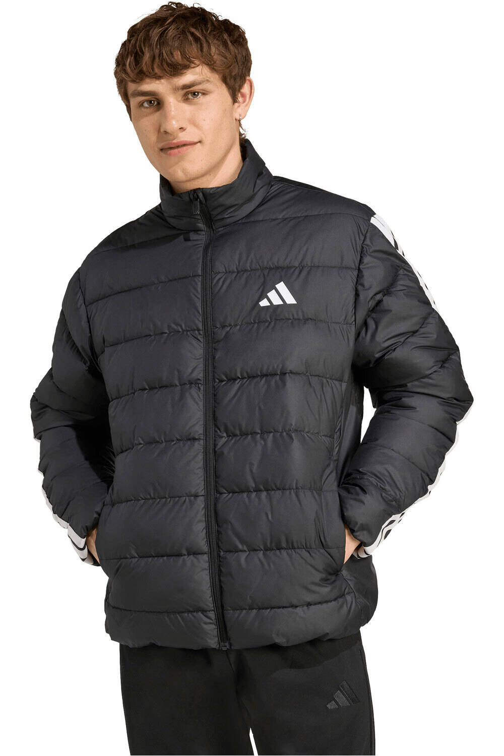 adidas chaqueta outdoor hombre ESSENTIALS CLIMAWARM 3 STRIPES vista frontal