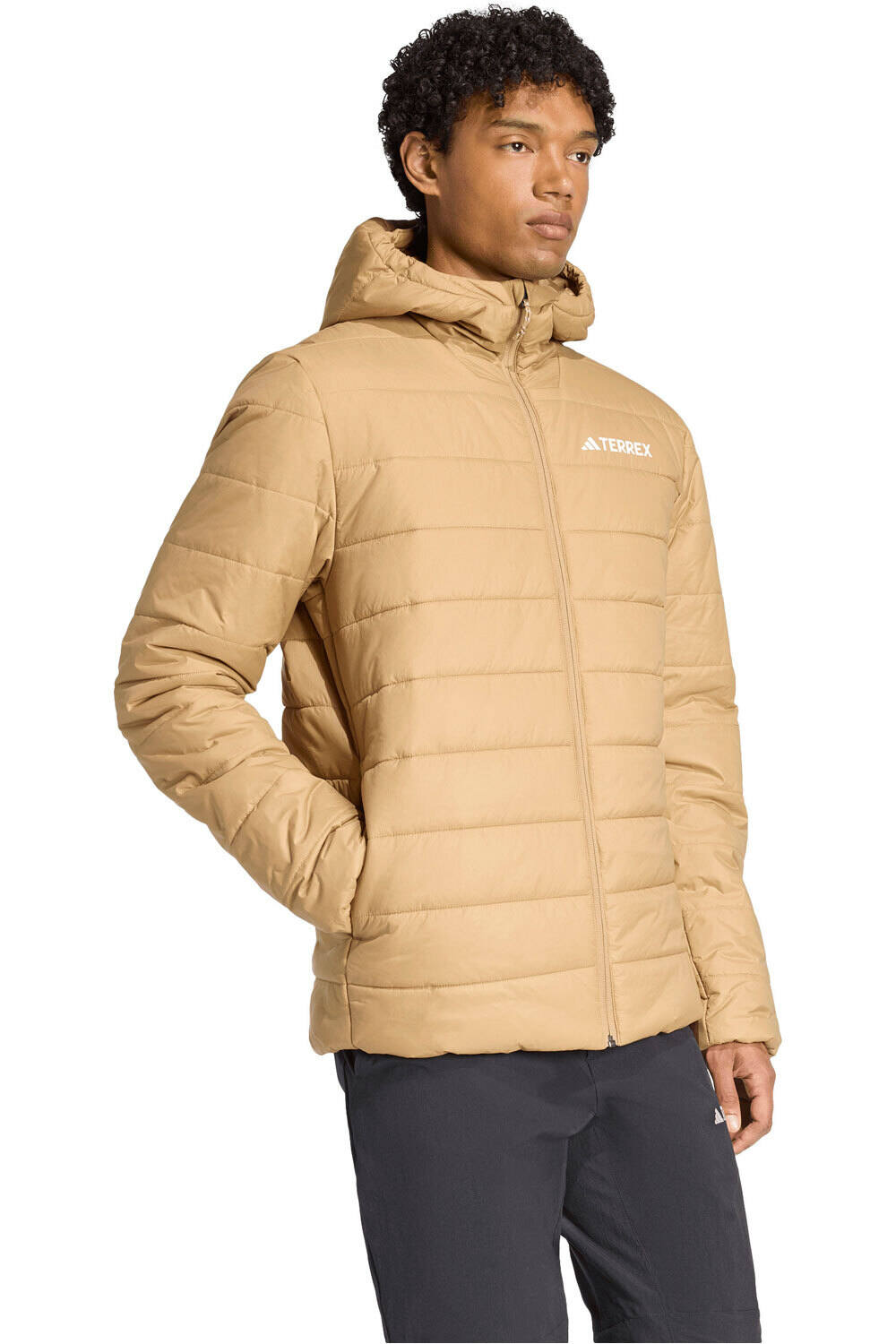 adidas chaqueta outdoor hombre TERREX MULTI ESSENTIALS CLIMAWARM vista detalle