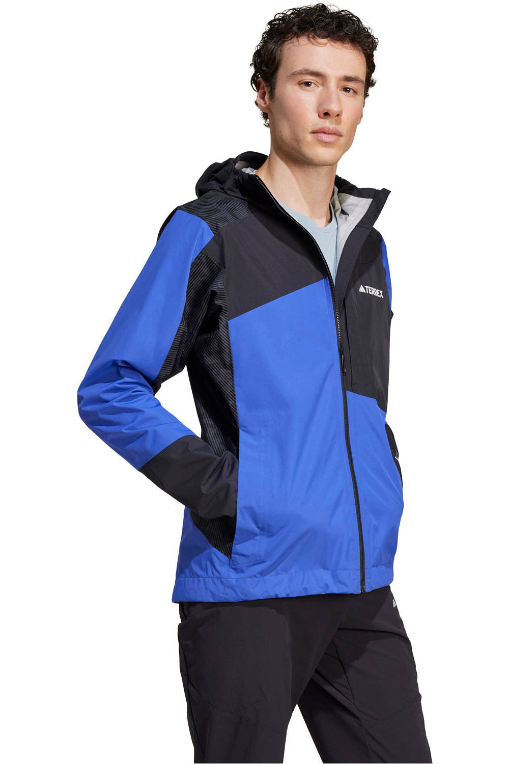 adidas chaqueta outdoor hombre TERREX Xperior Hybrid RAIN.RDY vista detalle