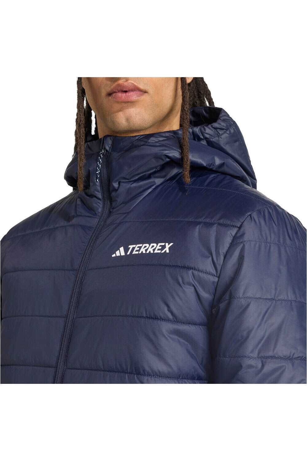 adidas chaqueta outdoor mujer TERREX MULTI ESSENTIALS CLIMAWARM vista detalle