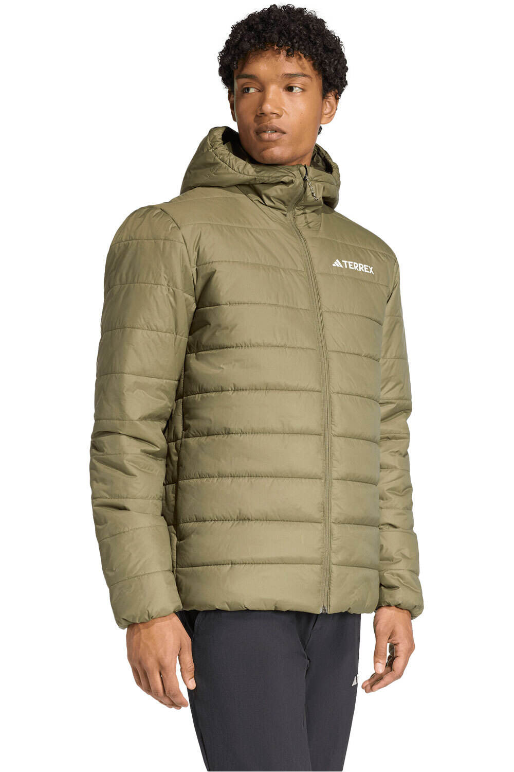 adidas chaqueta outdoor mujer TERREX MULTI ESSENTIALS CLIMAWARM vista detalle