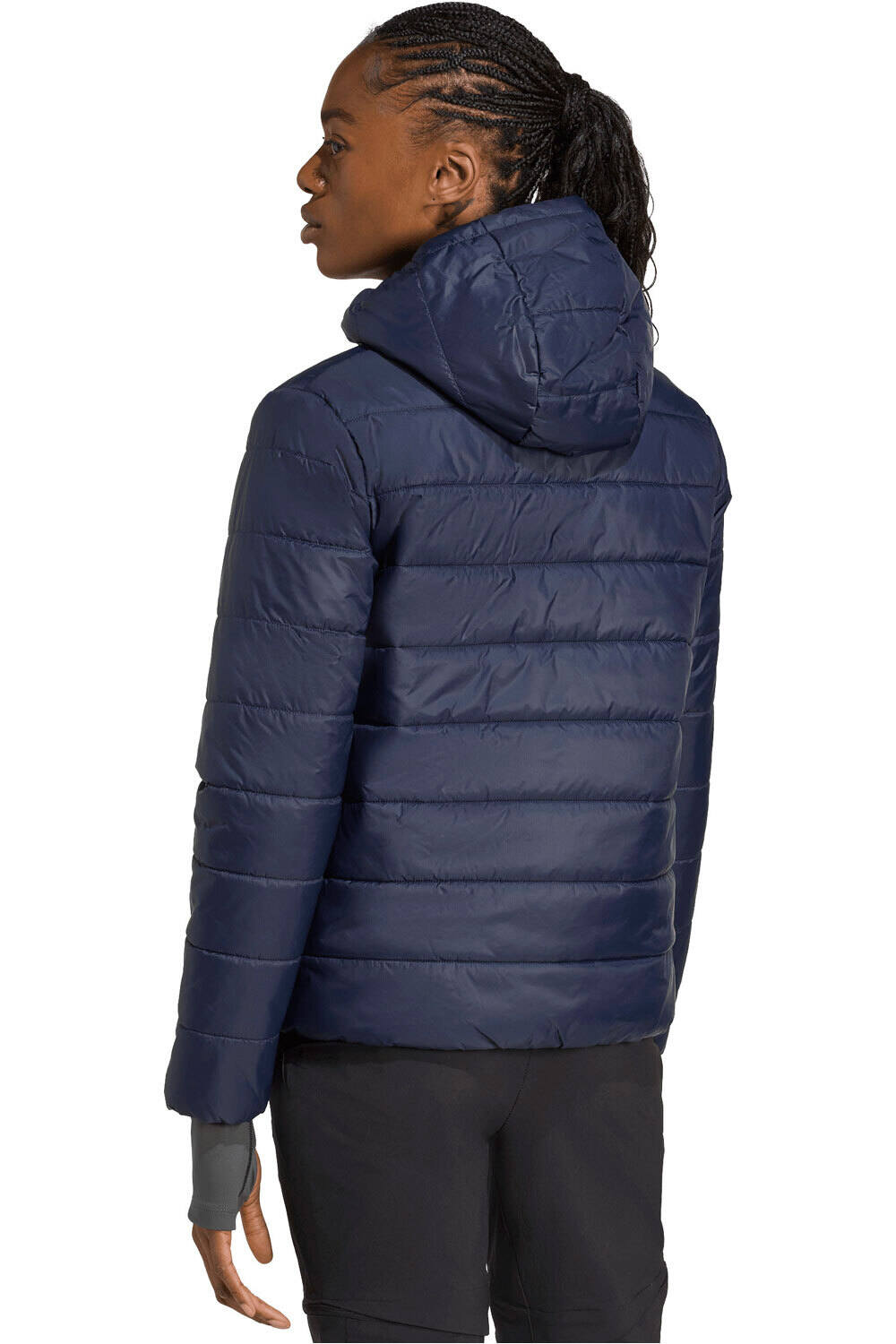 adidas chaqueta outdoor mujer TERREX MULTI ESSENTIALS CLIMAWARM vista trasera