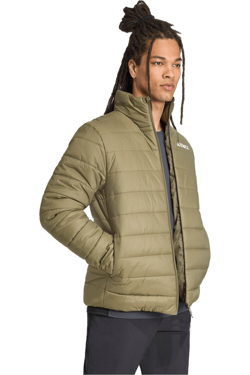adidas chaqueta outdoor mujer TERREX MULTI ESSENTIALS vista detalle