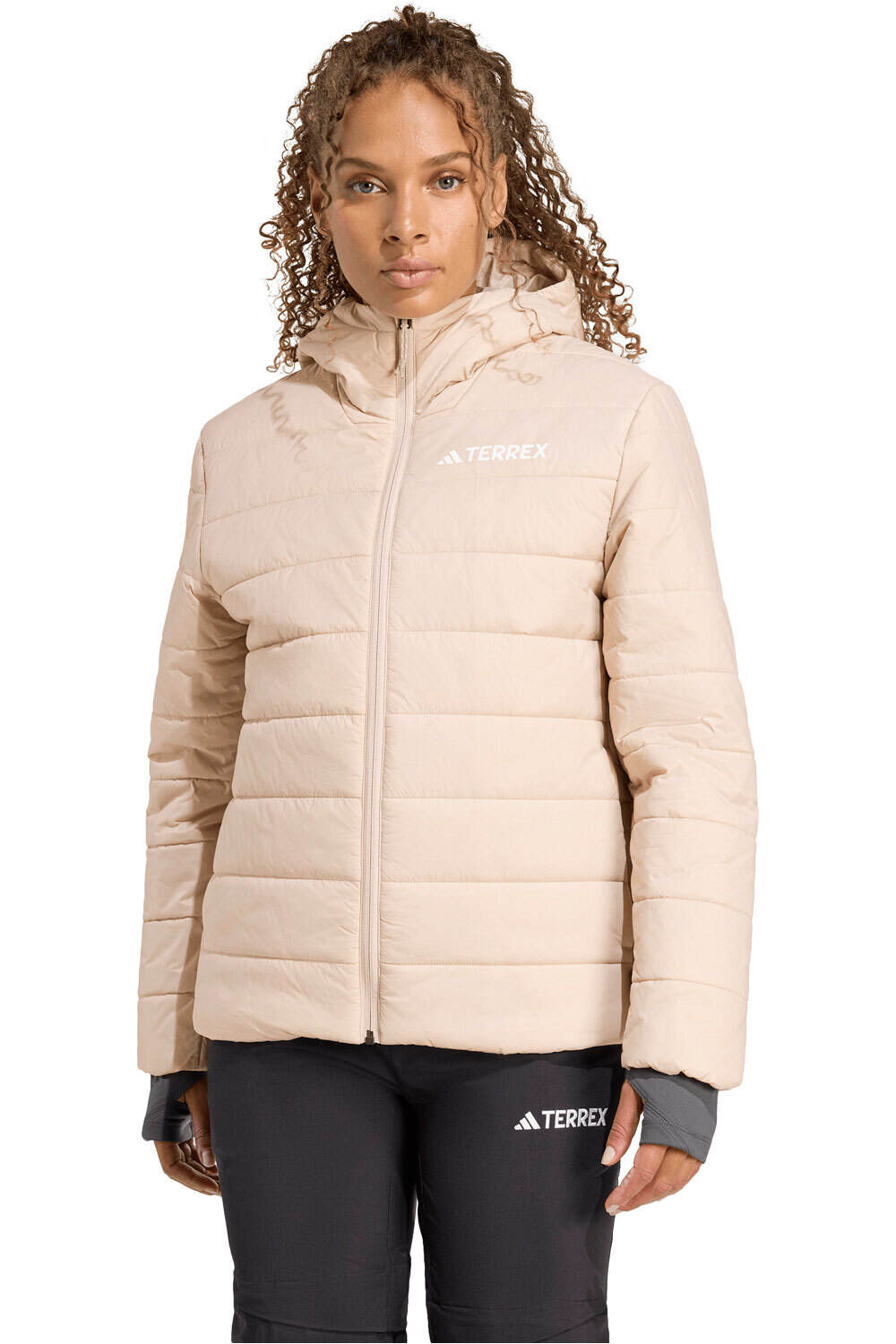 adidas chaqueta outdoor mujer TERREX MULTI ESSENTIALS vista frontal