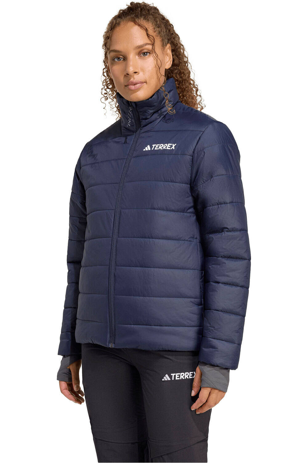 adidas chaqueta outdoor mujer TERREX MULTI ESSENTIALS vista frontal