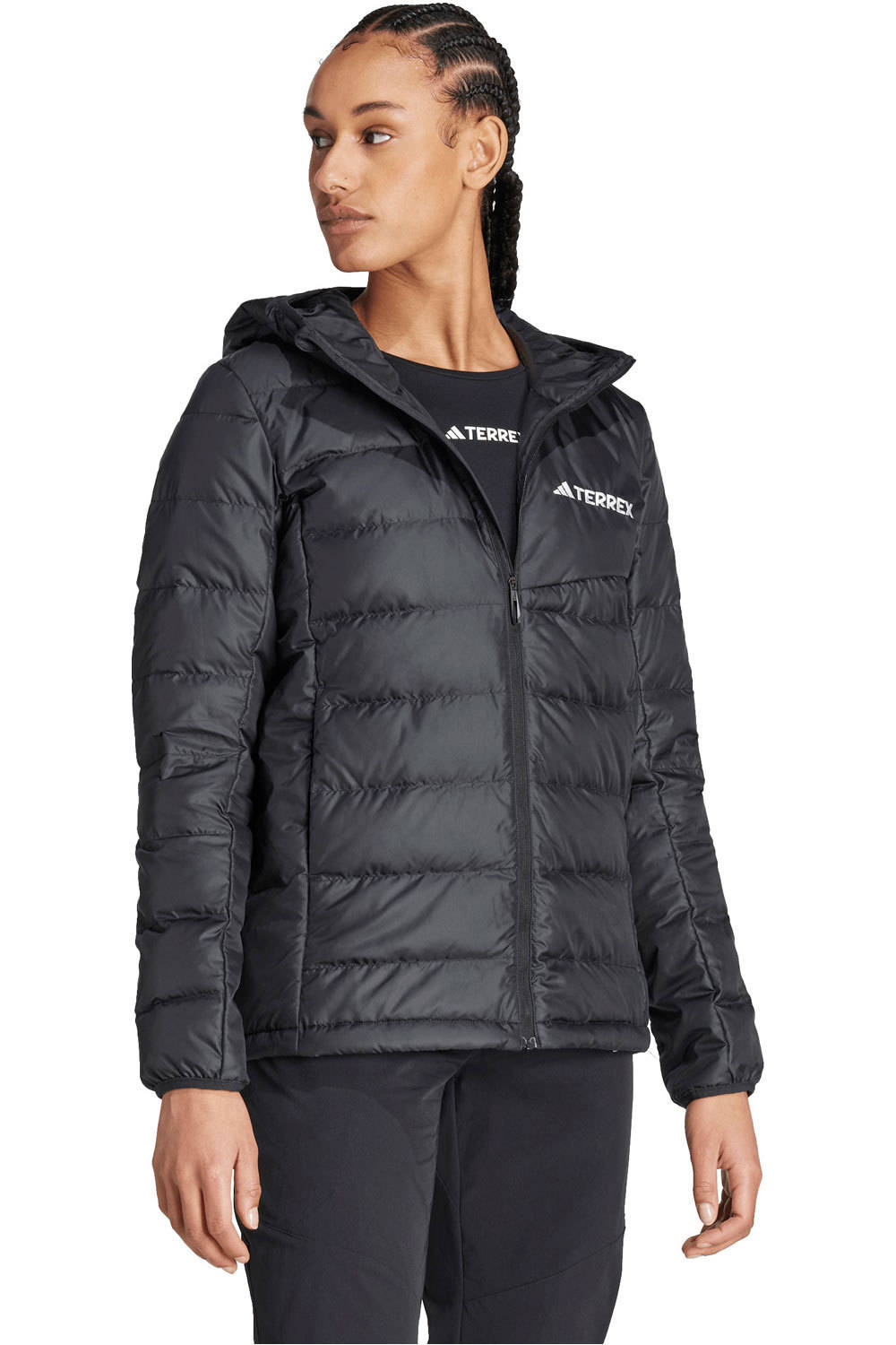 adidas chaqueta outdoor mujer Terrex Multi Light Down vista detalle