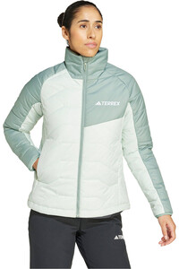 adidas chaqueta outdoor mujer Terrex Multi Synthetic Insulated vista detalle