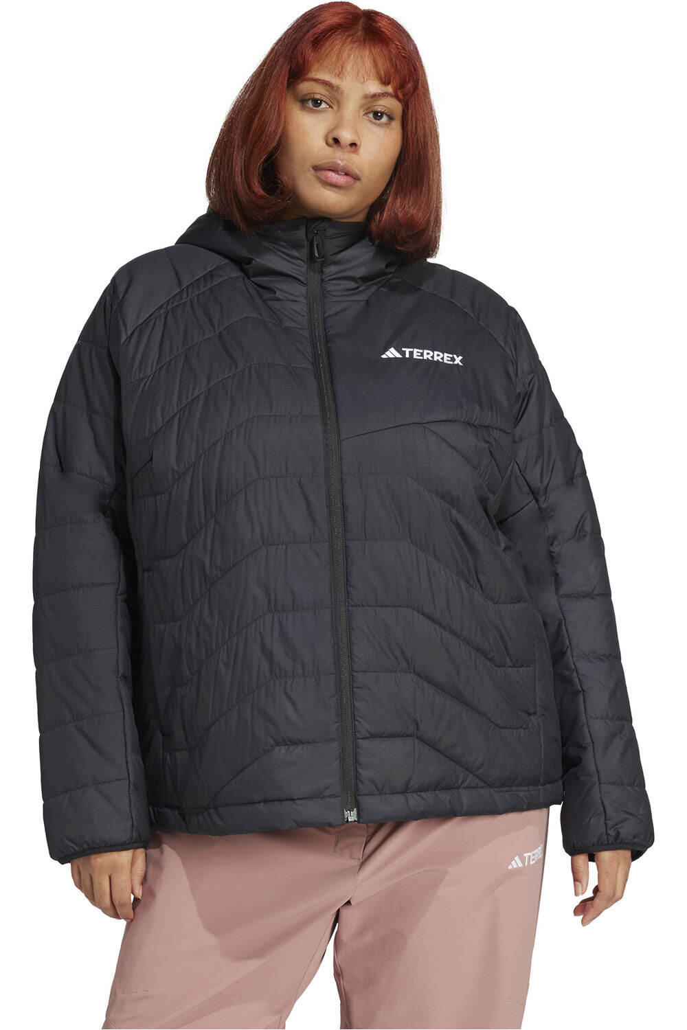 adidas chaqueta outdoor mujer W MT IN HO J PS vista frontal