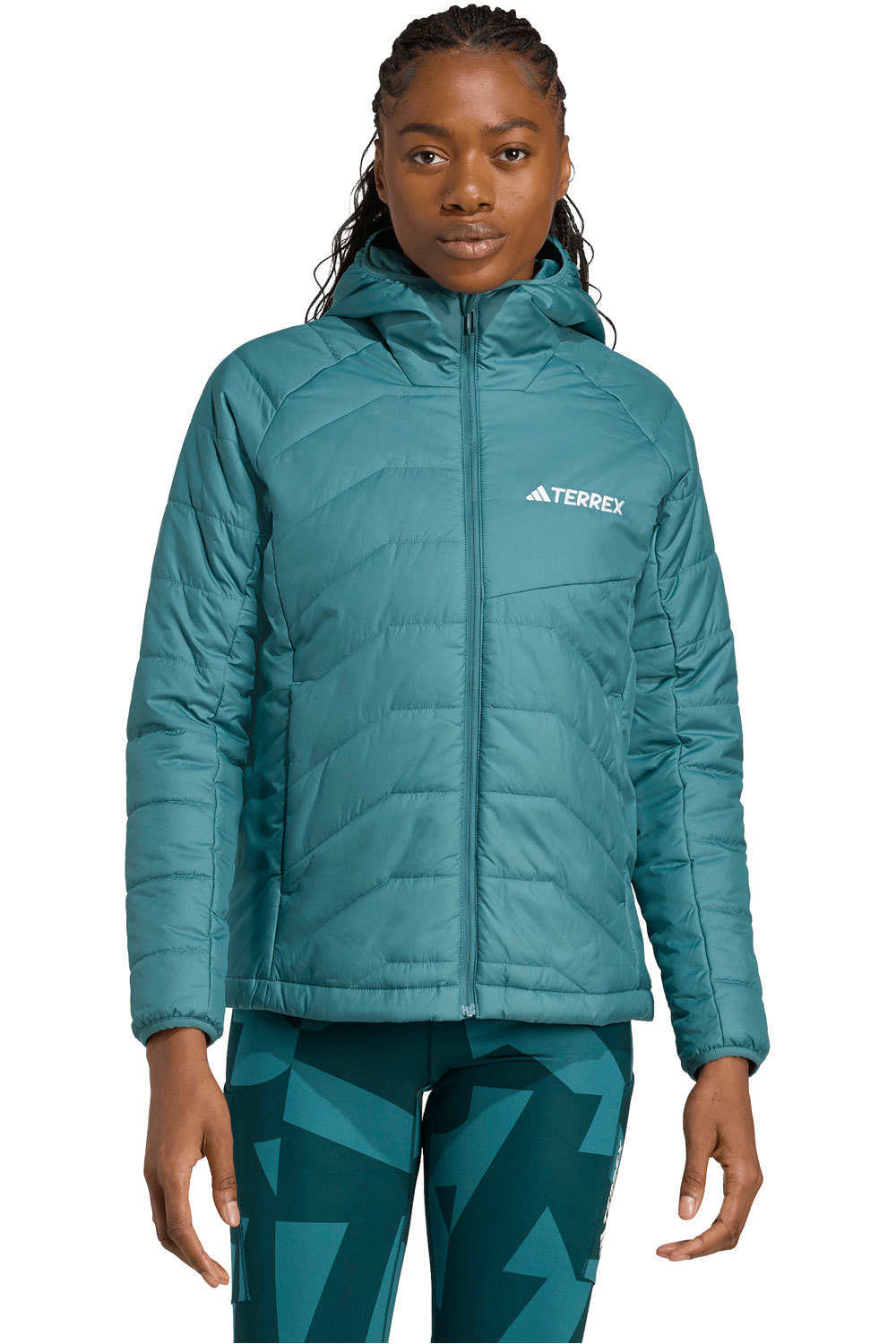 adidas chaqueta outdoor mujer W MT INS HO JKT vista frontal
