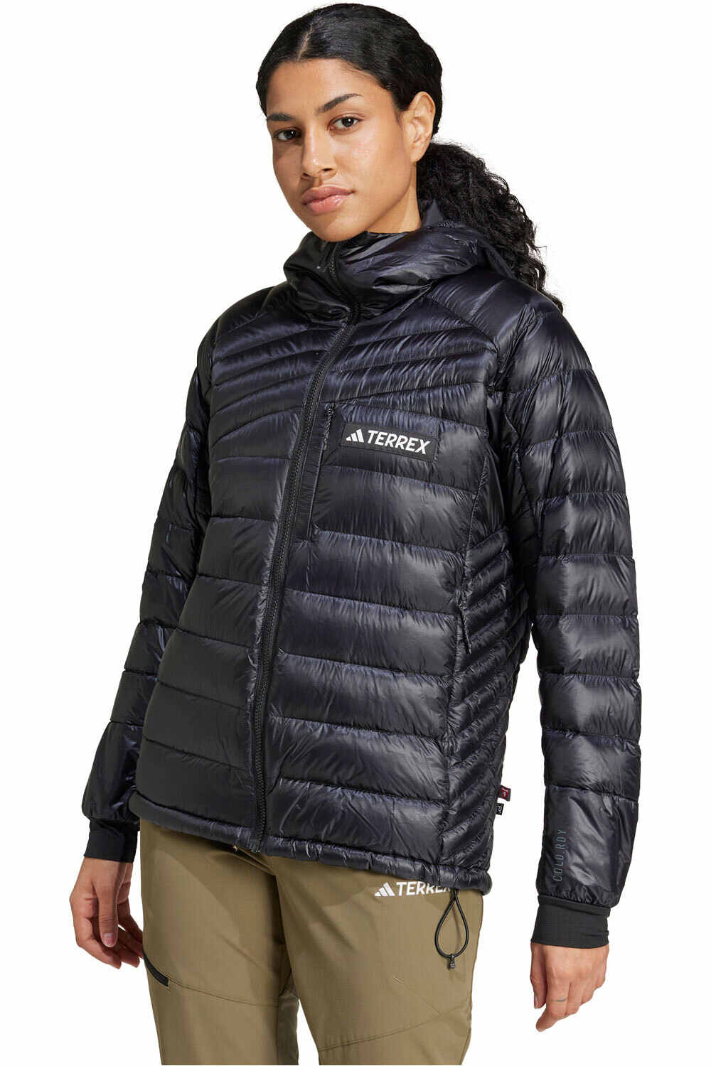 adidas chaqueta outdoor mujer W XPR DWN HO J vista frontal