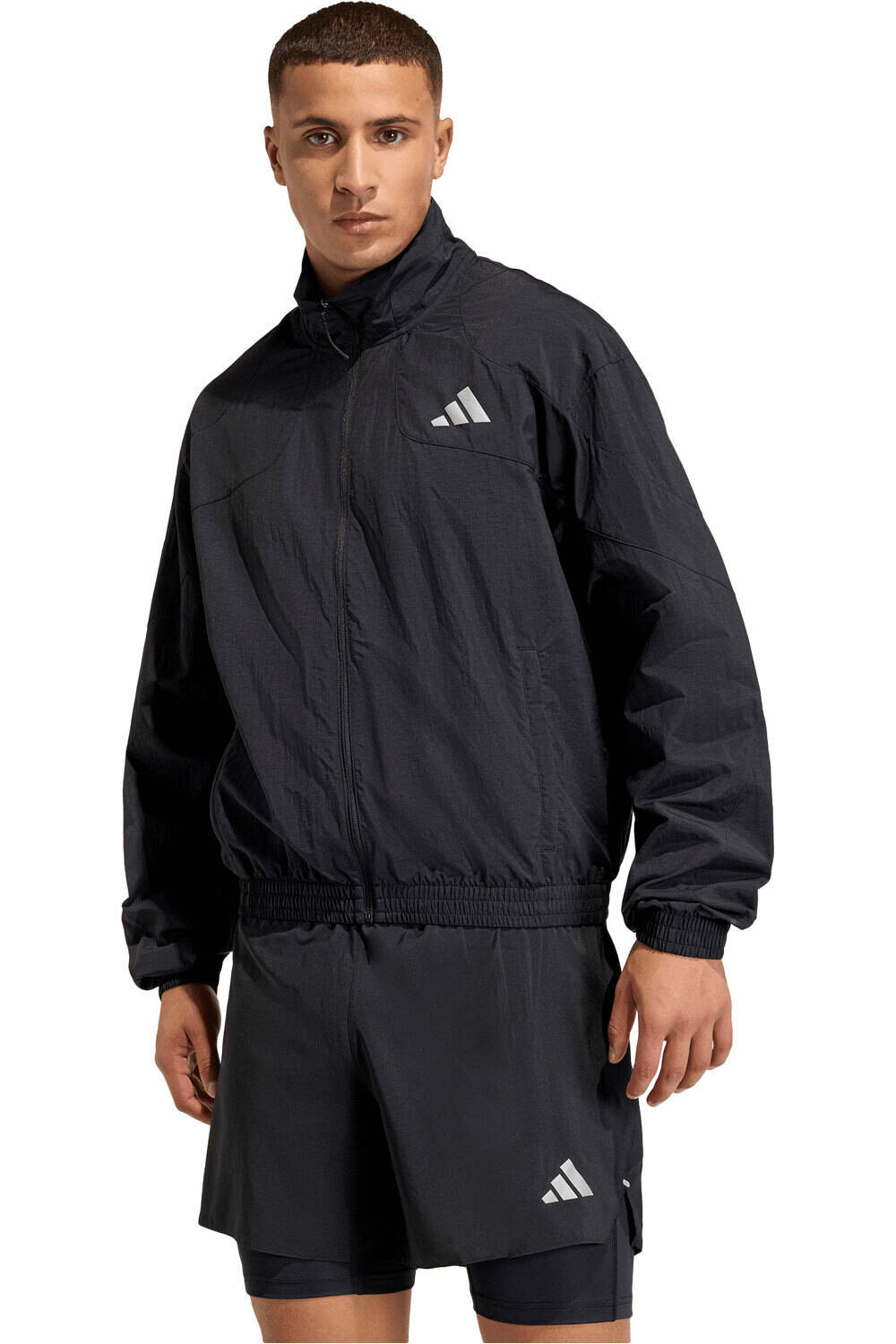 adidas Chaqueta Running Hombre ADI365 CHEERING vista frontal