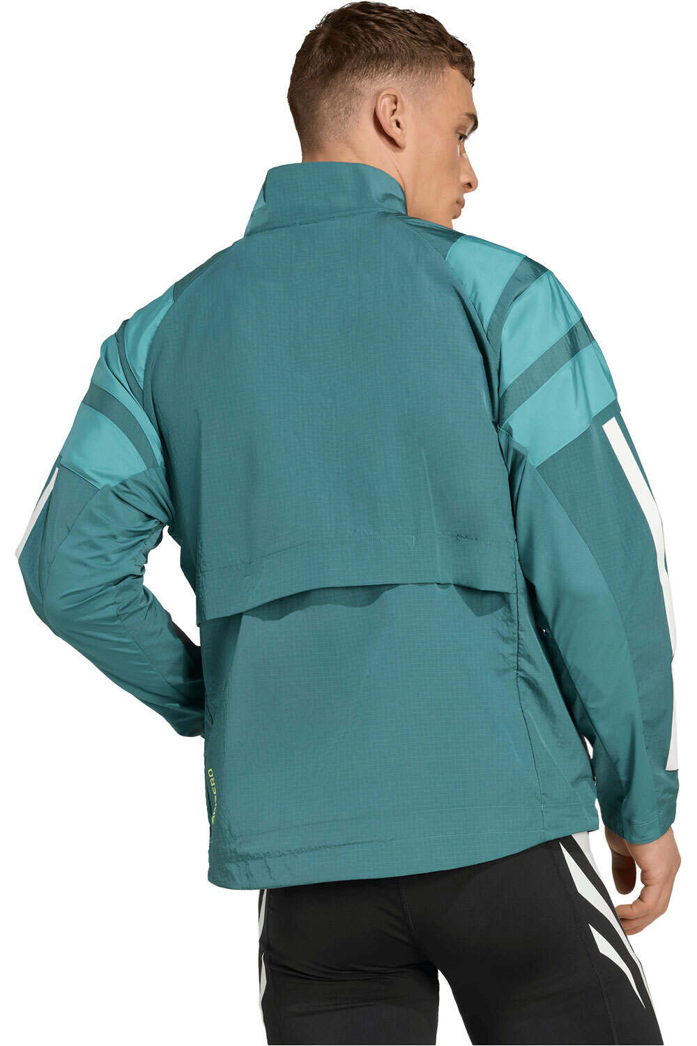 adidas CHAQUETA RUNNING HOMBRE ADIZERO ARCHIVE vista trasera