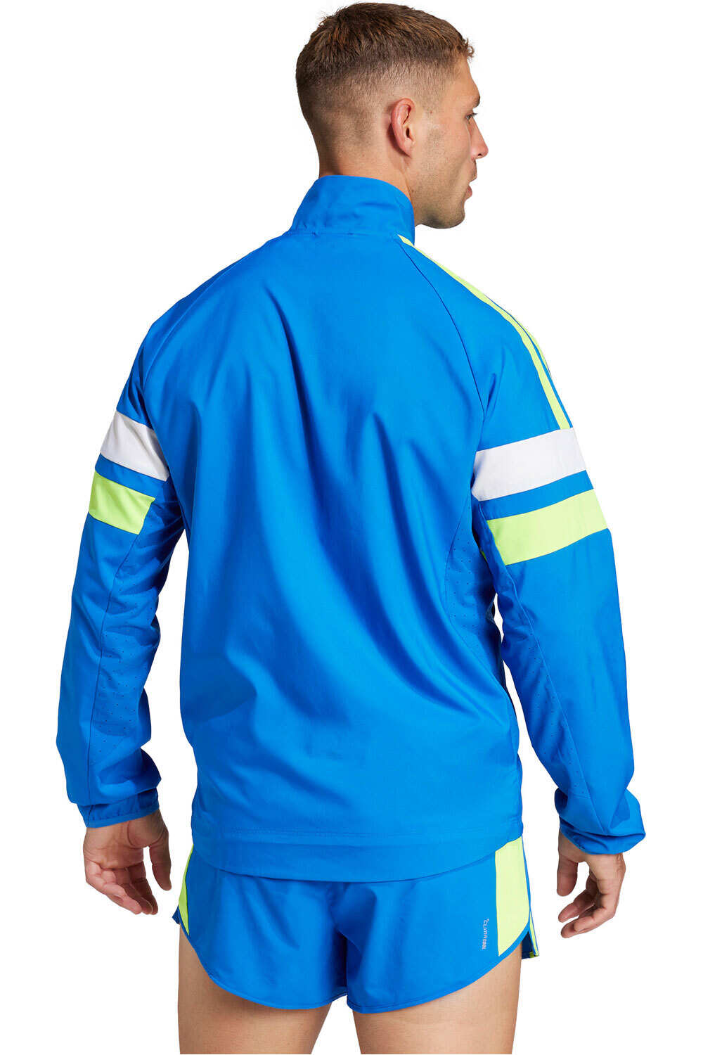 adidas CHAQUETA RUNNING HOMBRE ADIZERO R JKT M vista trasera