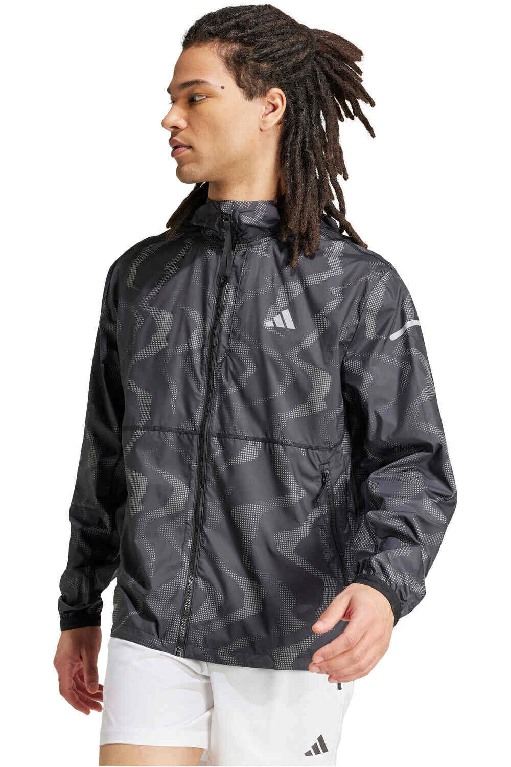 adidas CHAQUETA RUNNING HOMBRE ULT PREM JKT vista frontal