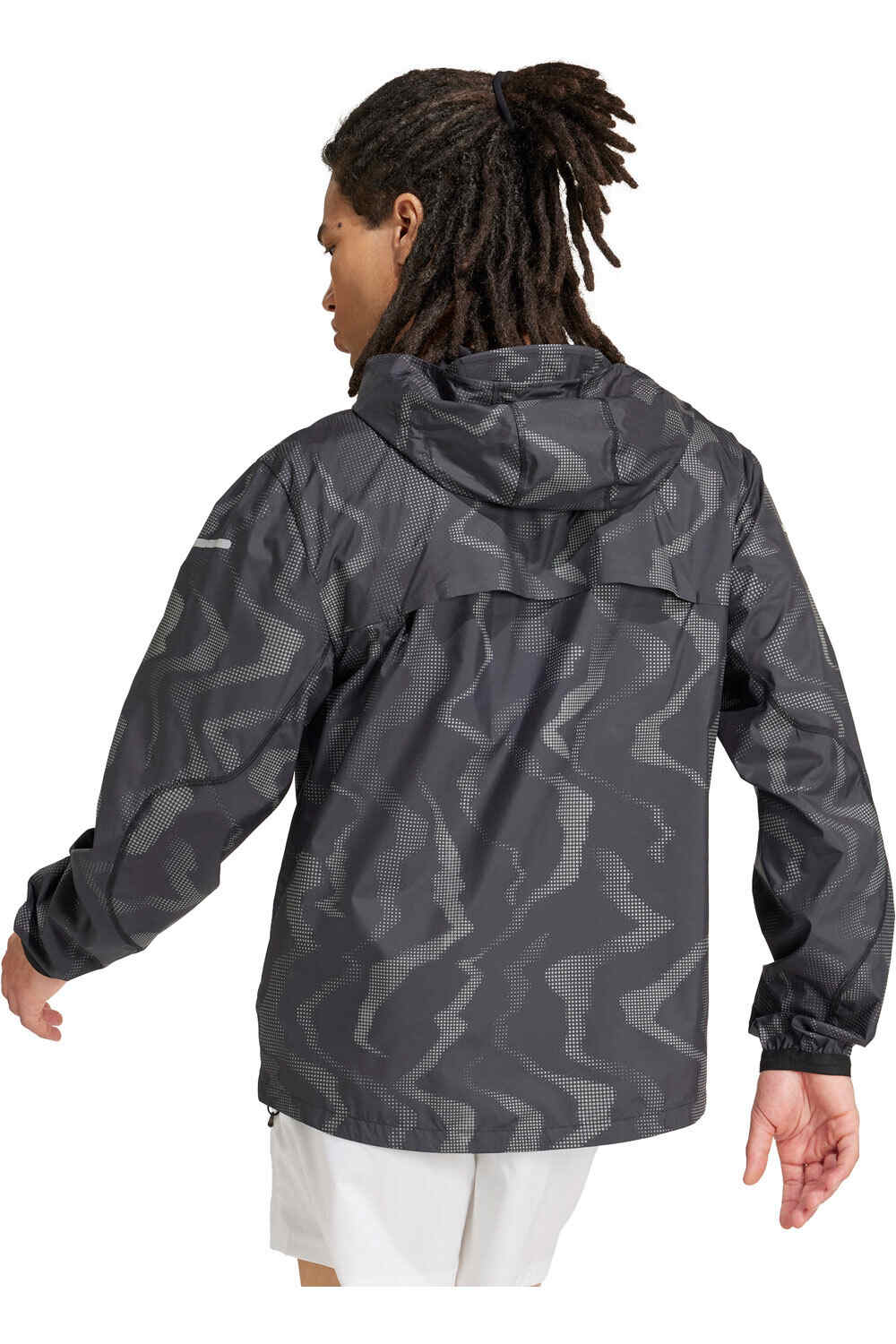 adidas CHAQUETA RUNNING HOMBRE ULT PREM JKT vista trasera