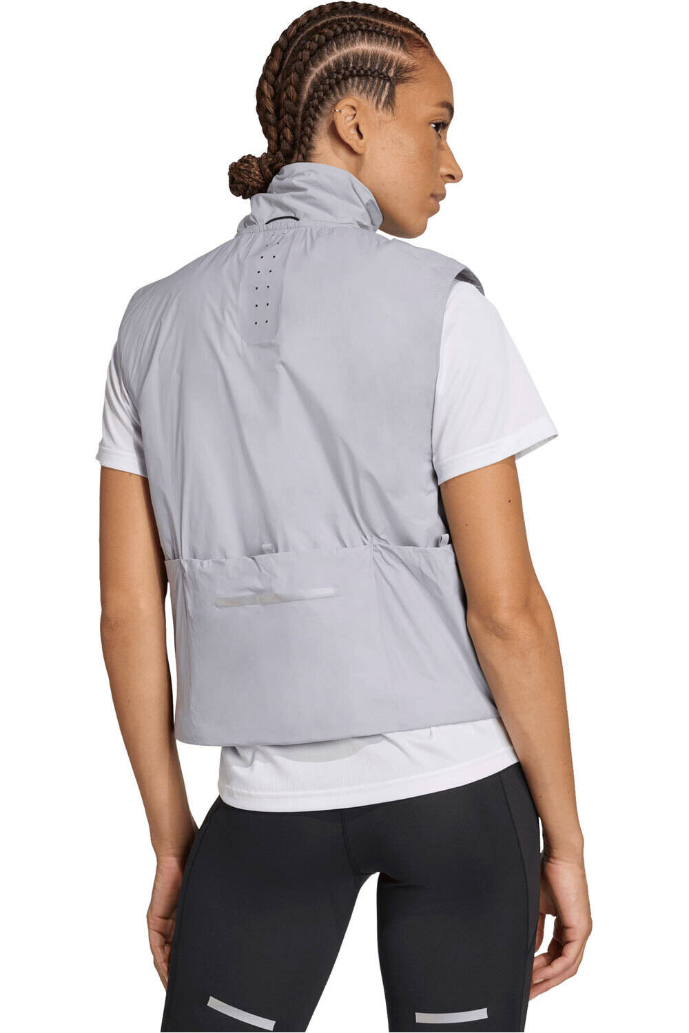 adidas Chaqueta Running Mujer ADI365 CLIMAWARM vista trasera