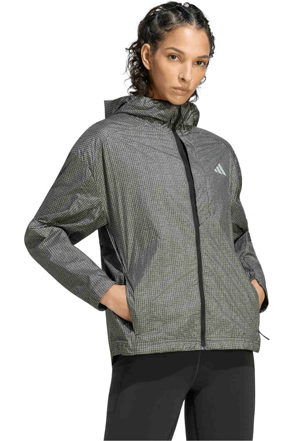 adidas CHAQUETA RUNNING MUJER ADI365 FULL REFLECTIVE vista frontal