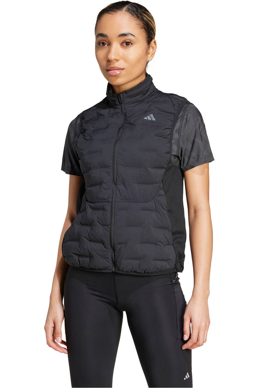adidas CHAQUETA RUNNING MUJER ADIZERO VEST vista frontal